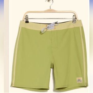 Rip Curl Mirage Easy shorts boardshorts surf shorts vintage green 36